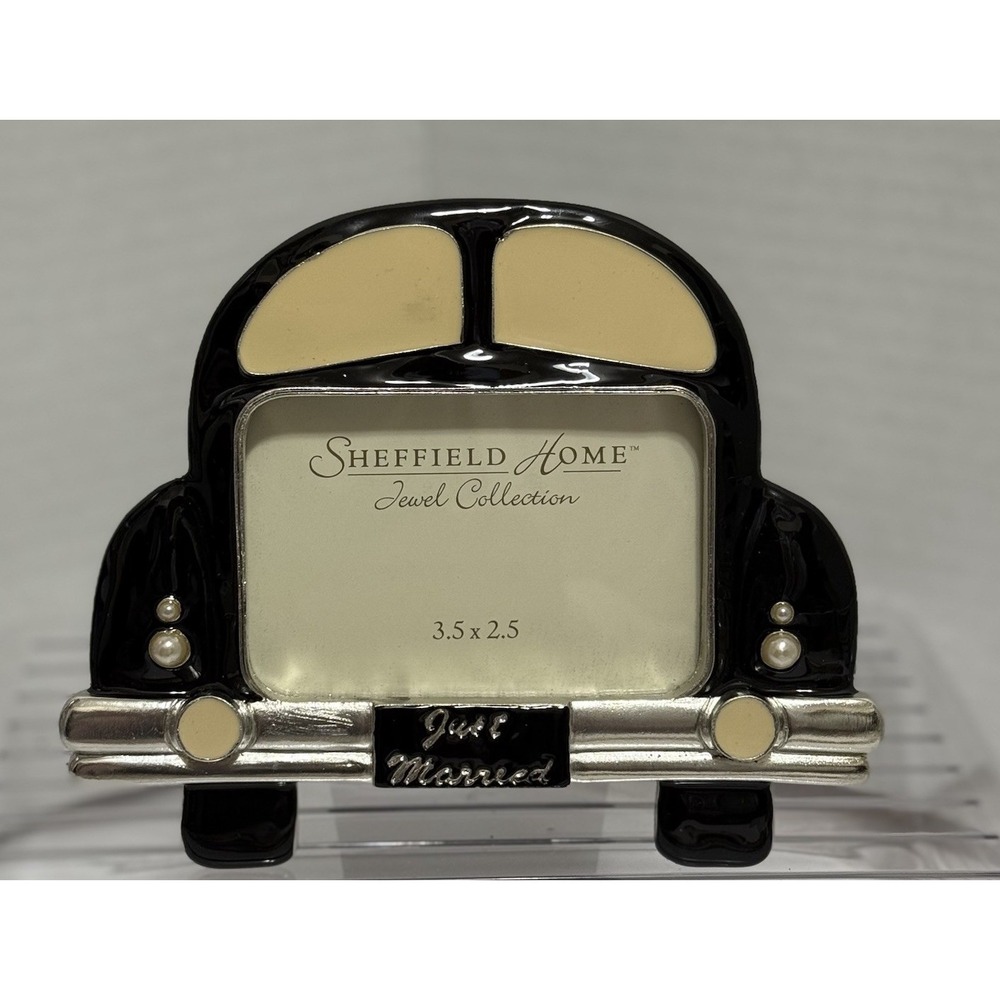 Home Decor Just Married Frame For 3.5" X 2.5"